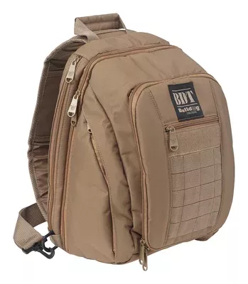 Bulldog Cases & Vaults Small Concealed Carry Sling Pack Tan