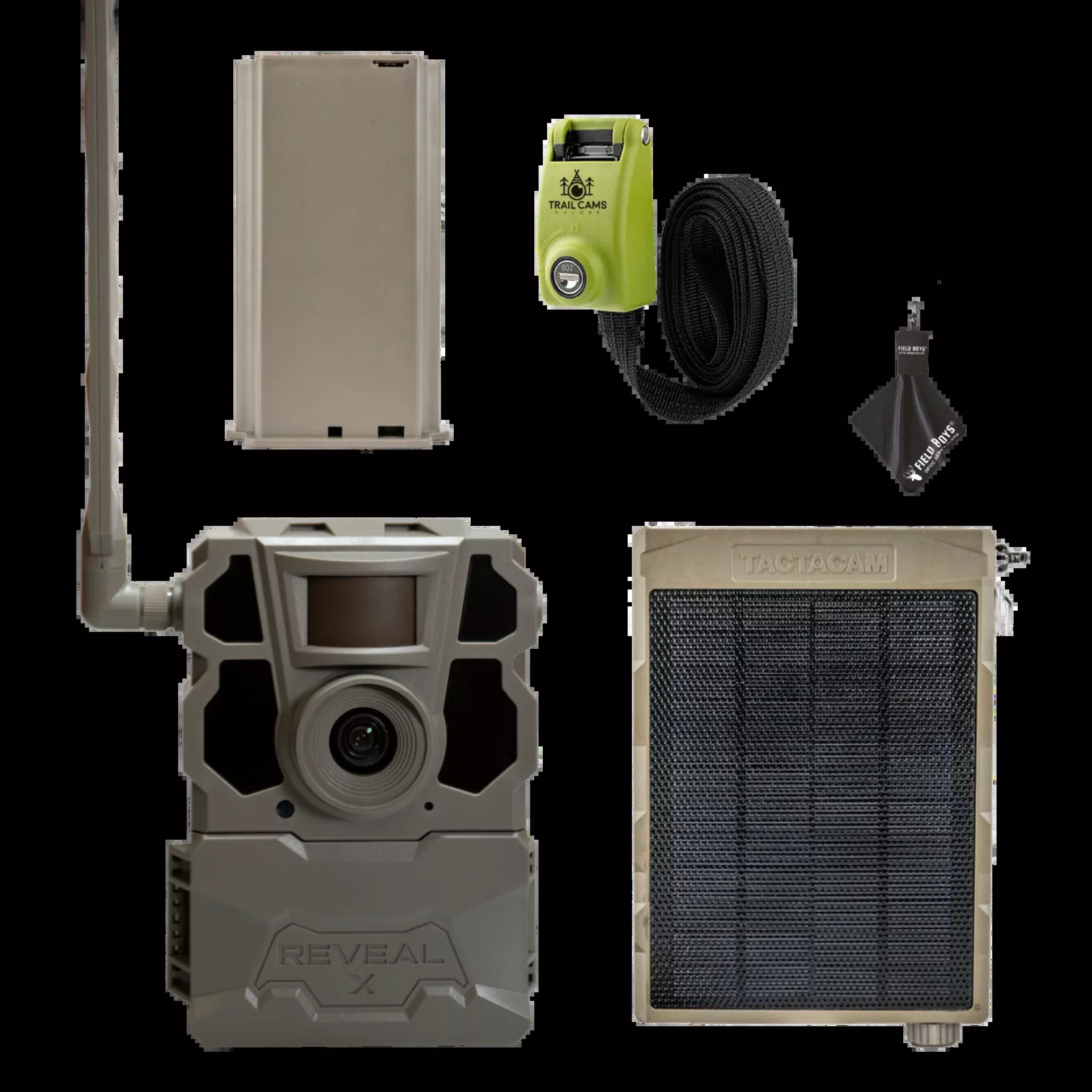 bundle-save-tactacam-reveal-x-gen-2-0-with-lithium-battery-solar-panel-lockable- Bundle & Save! Tactacam Reveal X Gen 2.0 with Lithium Battery, Solar Panel, Lockable Strap and Cleaning Cloth