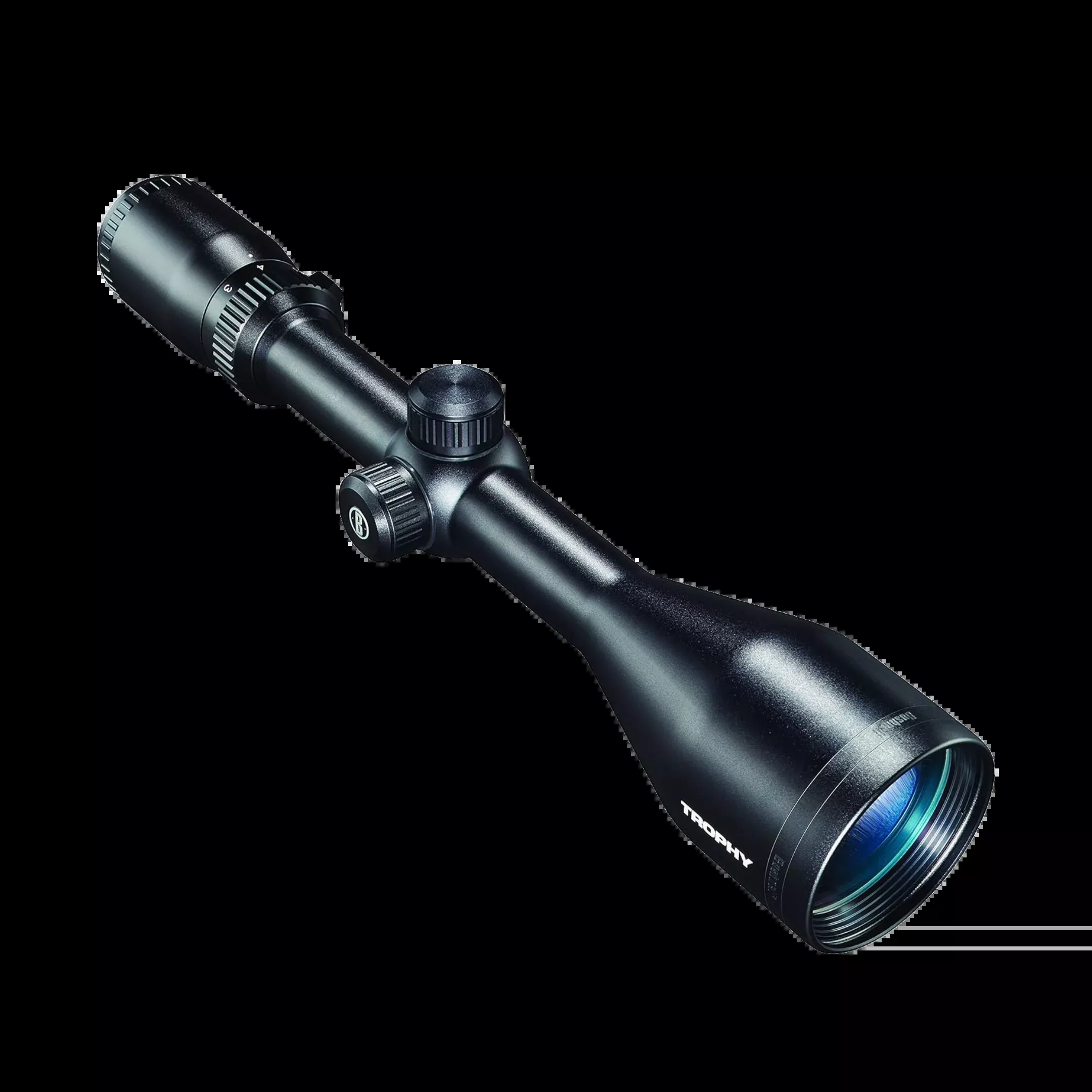 Bushnell Trophy Rifle Scope with Multi-X ReticleWaterproof, Fogproof, 3-9x50, Multi-X, Matte, Box 6L.