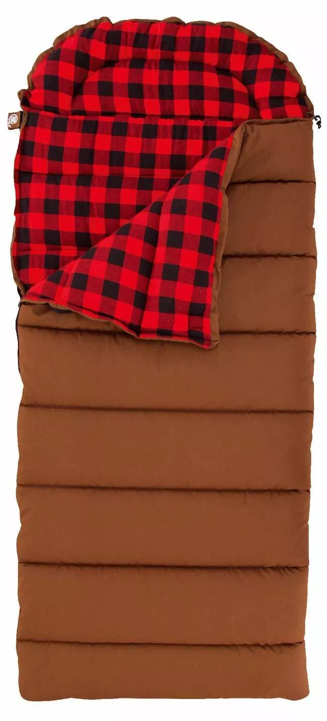 C-A-L Ranch 0 Degree Oversized Rectangle Hooded Sleeping Bag Best-Selling