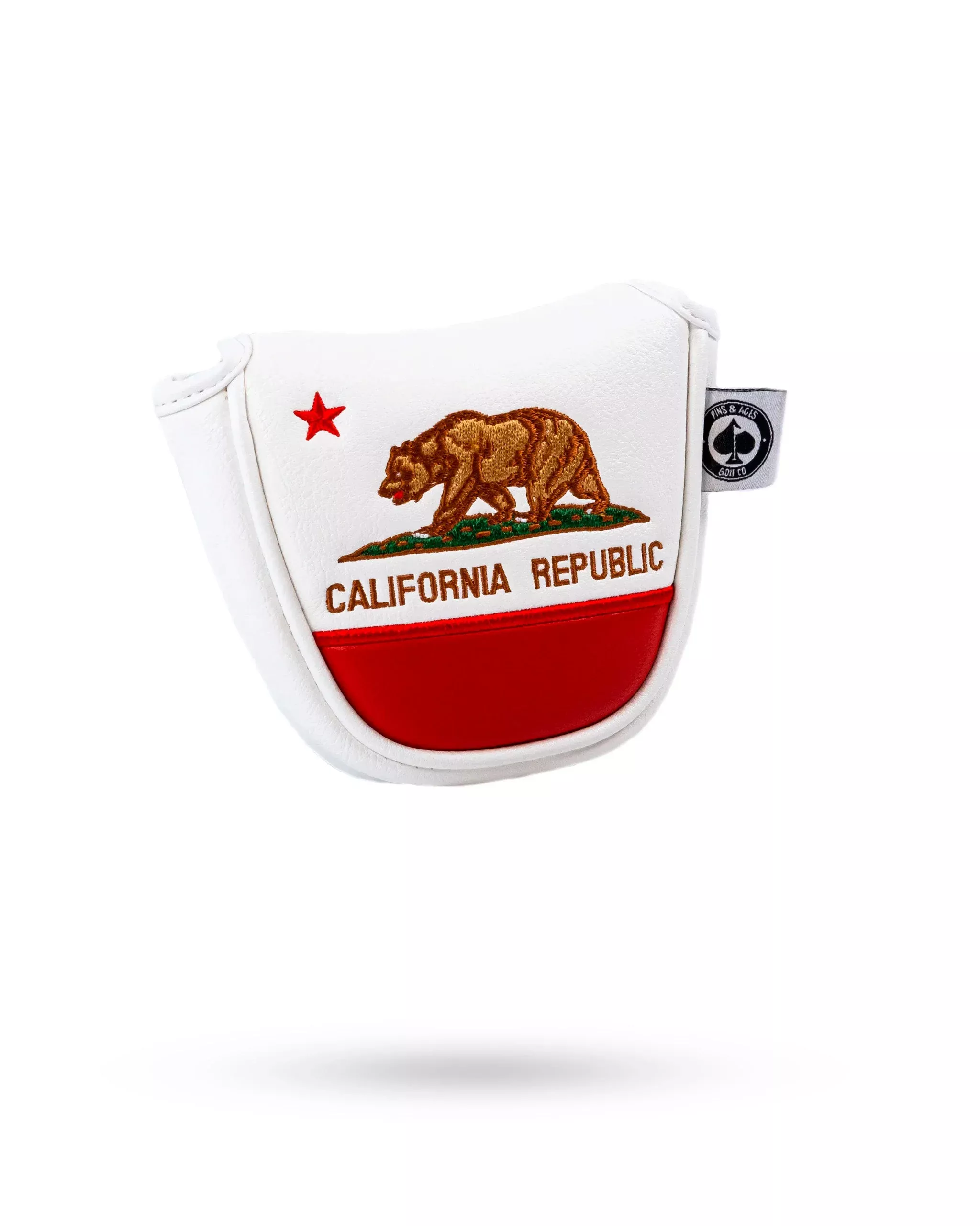 California State Flag - Mallet Putter Cover