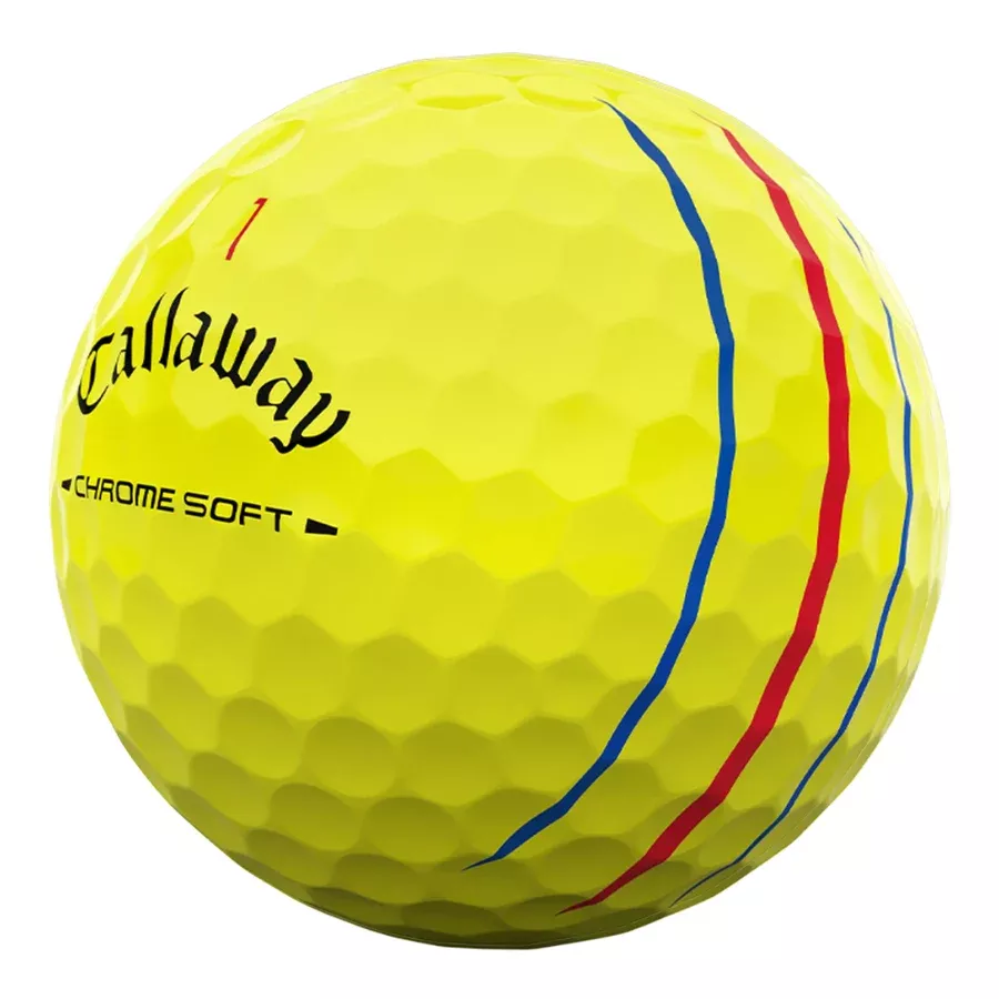 callaway-chrome-soft-triple-track-yellow-1-dozen Callaway Chrome Soft Triple Track Yellow (1 Dozen)