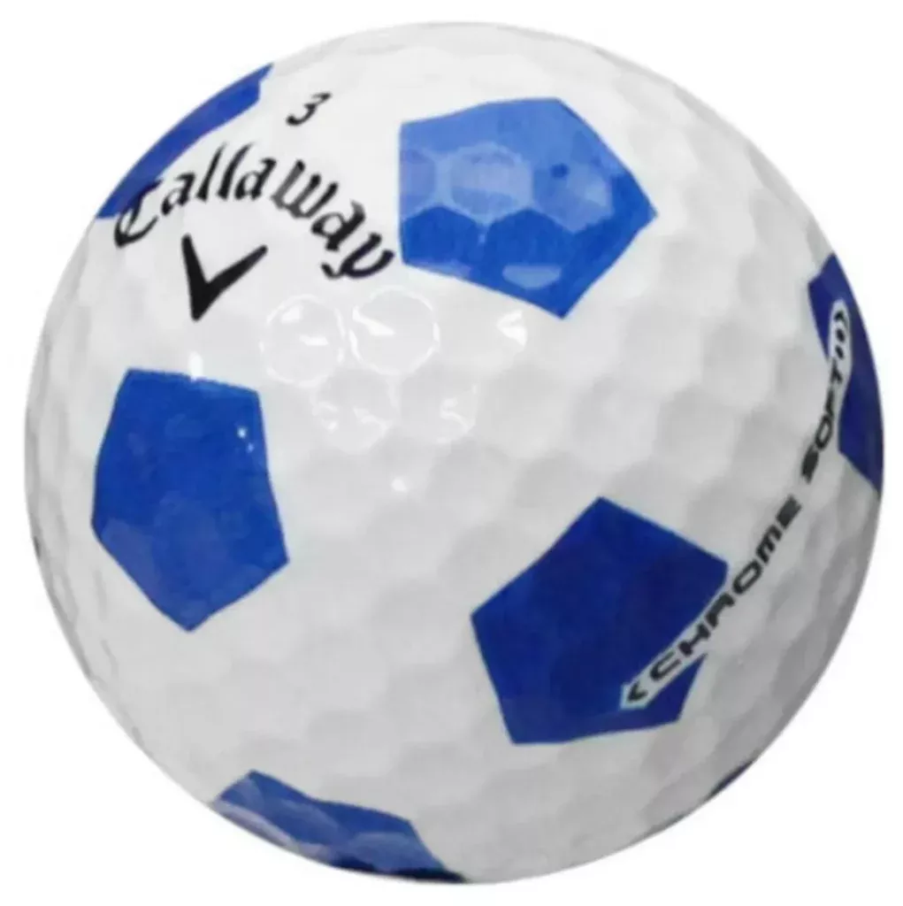 CALLAWAY CHROME SOFT TRUVIS BLUE AND WHITE
