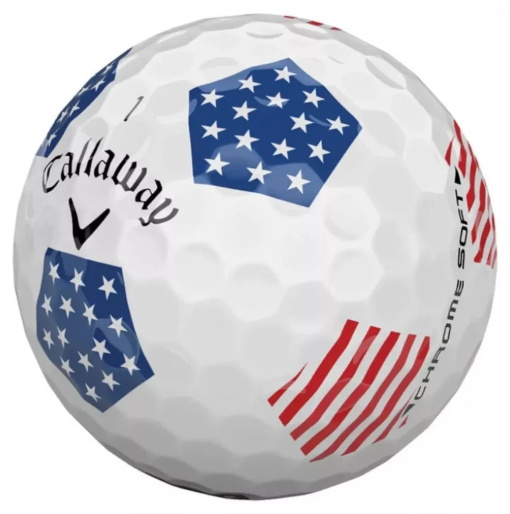 CALLAWAY CHROME SOFT TRUVIS STARS AND STRIPES