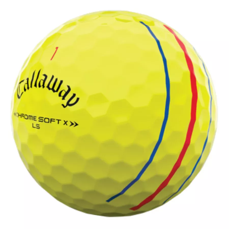 callaway-chrome-soft-x-ls-triple-track-yellow-1-dozen Callaway Chrome Soft / X / LS Triple Track Yellow – 1 Dozen