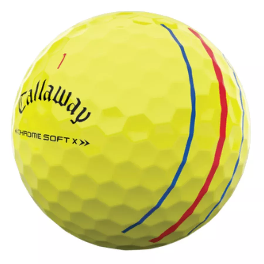 callaway-chrome-soft-x-triple-track-yellow-1-dozen Callaway Chrome Soft X Triple Track Yellow (1 Dozen)