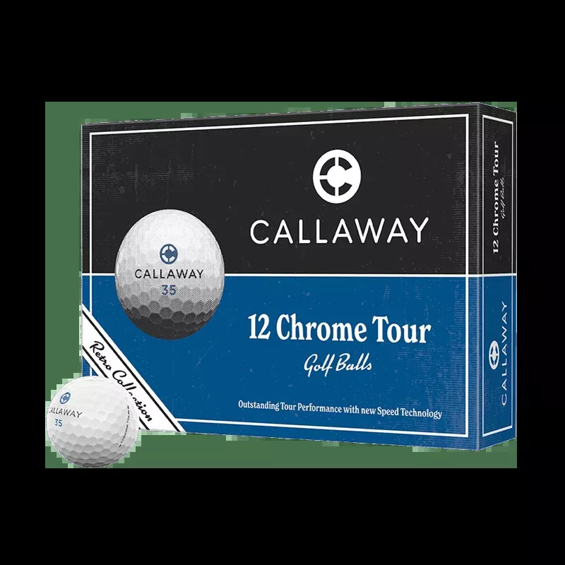 Callaway Chrome Tour Retro Golf Balls