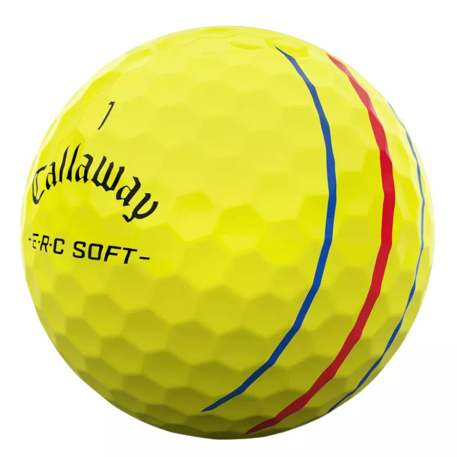 Callaway ERC Soft Triple Track Yellow (1 Dozen)