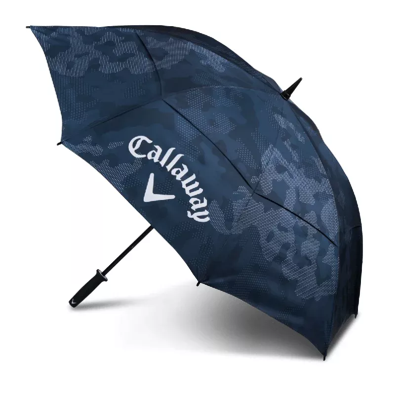 Callaway Shield 64″ Double Canopy Umbrella – Black/Camo