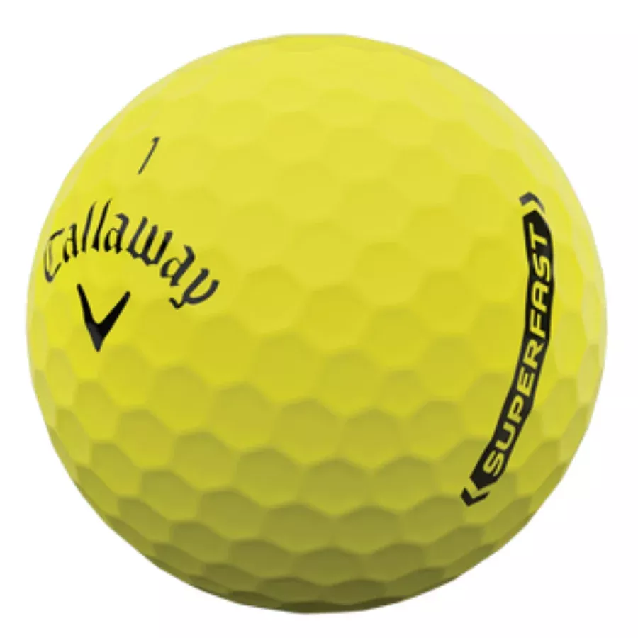 callaway-superfast-matte-bold-yellow-1-dozen Callaway Superfast Matte Bold Yellow (1 Dozen)