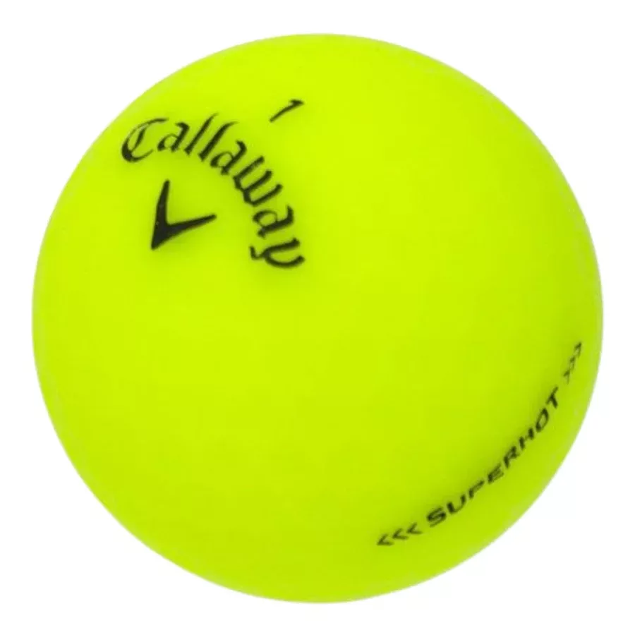 callaway-superhot-matte-yellow-1-dozen Callaway Superhot Matte Yellow (1 Dozen)