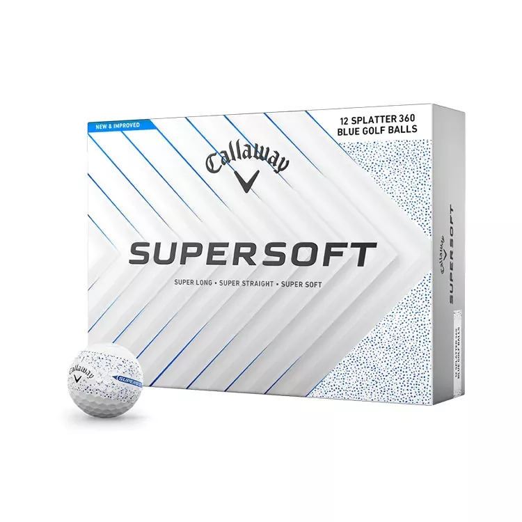 Callaway Supersoft 360 Splatter Golf Balls