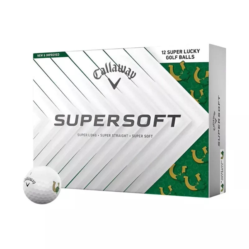 Callaway Supersoft Lucky Golf Balls – 2025