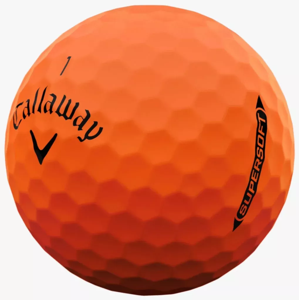CALLAWAY SUPERSOFT MATTE ORANGE