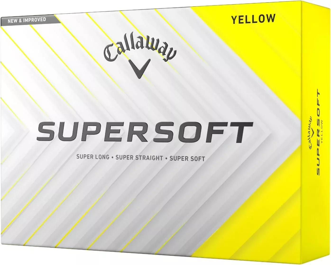 callaway-supersoft-yellow-2025-golf-balls Callaway Supersoft Yellow 2025 Golf Balls