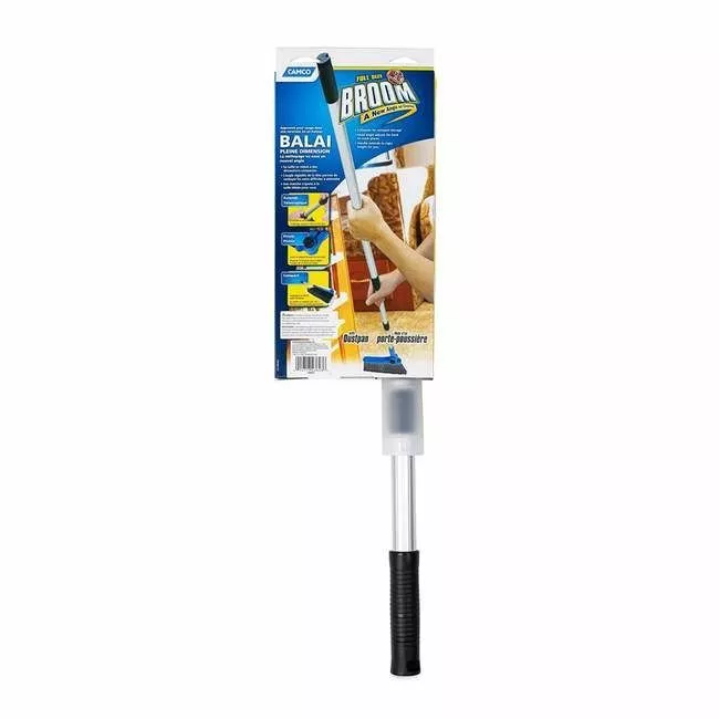 camco-rv-broom-dustpan-tendy-style Camco RV Broom And Dustpan Tendy Style