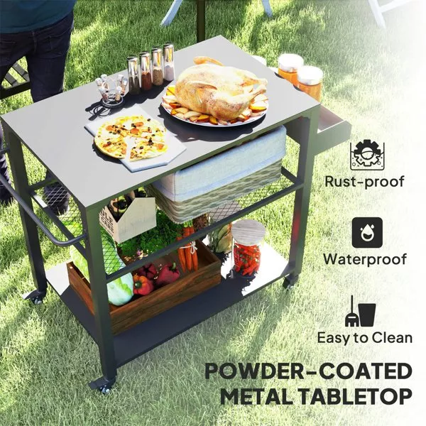 camping-cart-grill-cart Camping Cart, Grill Cart