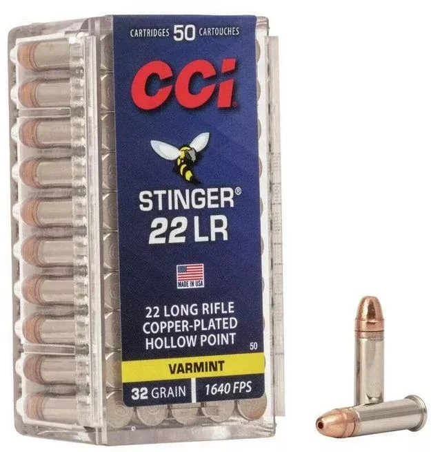 cci-stinger-22-lr-hollow-point CCI Stinger .22 LR Hollow Point
