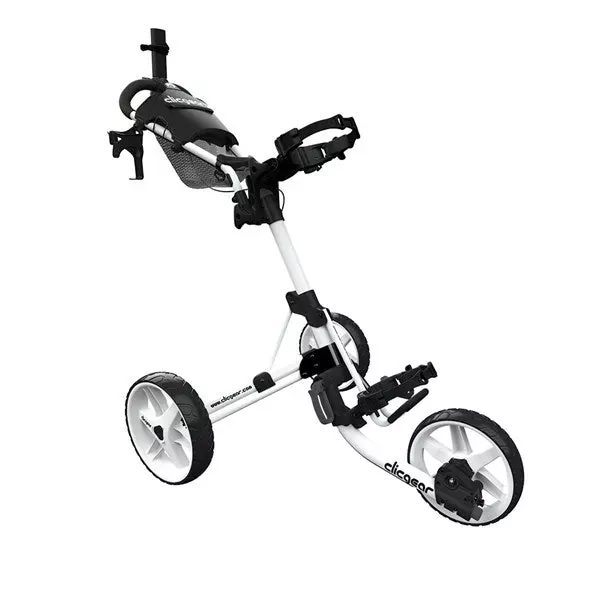 Clicgear 4.0 Push Golf Trolley – White