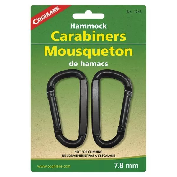 Coghlan’s Hammock Carabiner – 2 Pack Cheaper