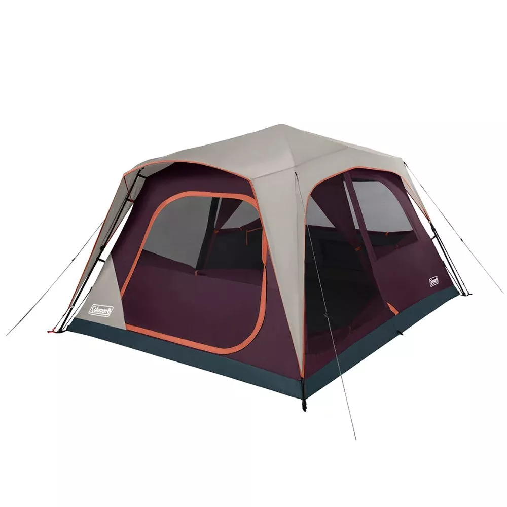 coleman-skylodge-8-person-instant-camping-tent-blackberry Coleman Skylodge™ 8-Person Instant Camping Tent - Blackberry