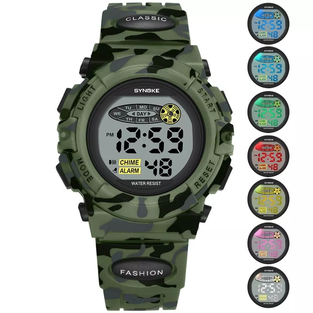 colorful-luminous-electronic-watch-children-students Colorful Luminous Electronic Watch For Children And Students
