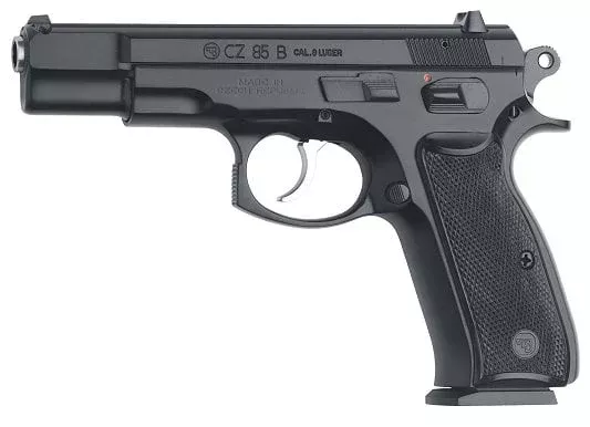 cz-cz-85-b-9mm-blue-black-pistol CZ CZ 85 B 9mm Blue/Black Pistol