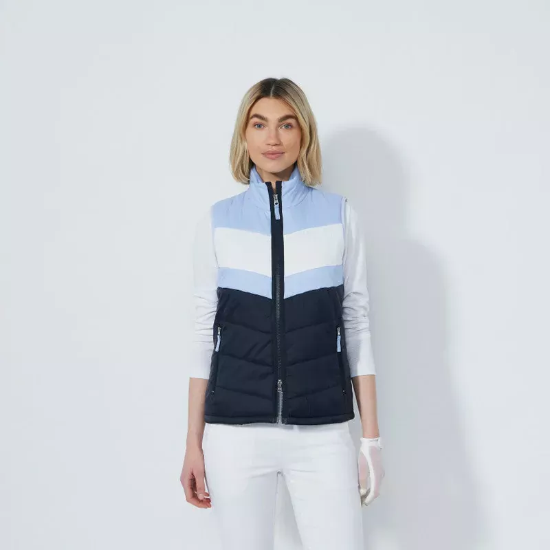 daily-blockstriped-padded-vest-navy Daily Blockstriped Padded Vest – NAVY