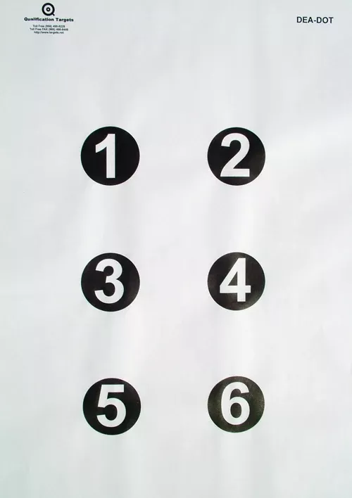 dea-dot-paper-target DEA-DOT Paper Target