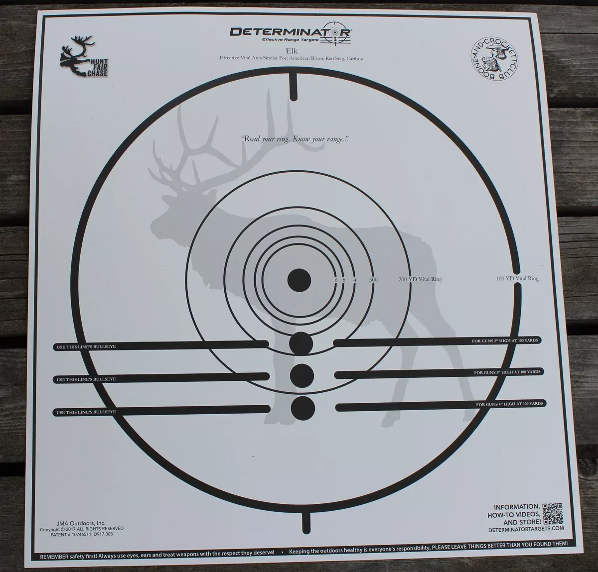 Determinator Targets - Rocky Mountain Elk