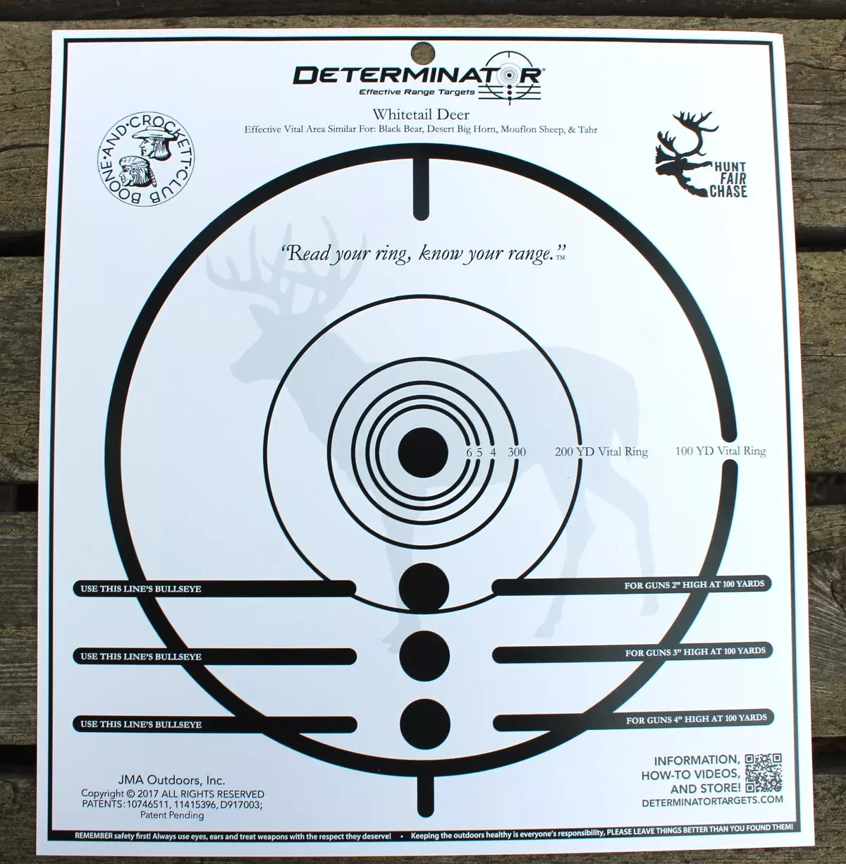 determinator-targets-whitetail-deer Determinator Targets - Whitetail Deer