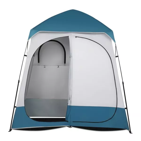 double-blue-white-changing-tent Double Blue White Changing Tent