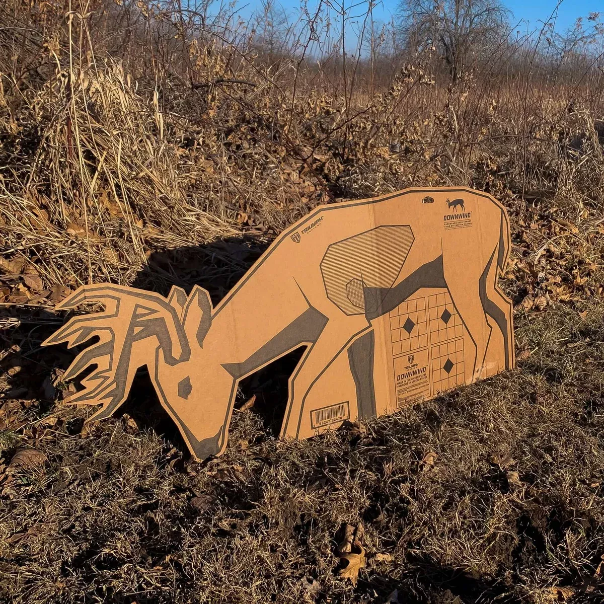 downwind-deer-cardboard-target Downwind Deer Cardboard Target