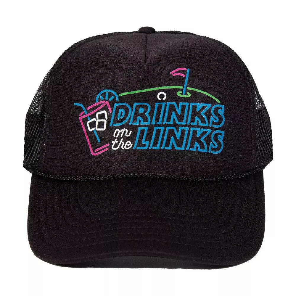 drinks-on-links-trucker-hat Drinks on the Links Trucker Hat