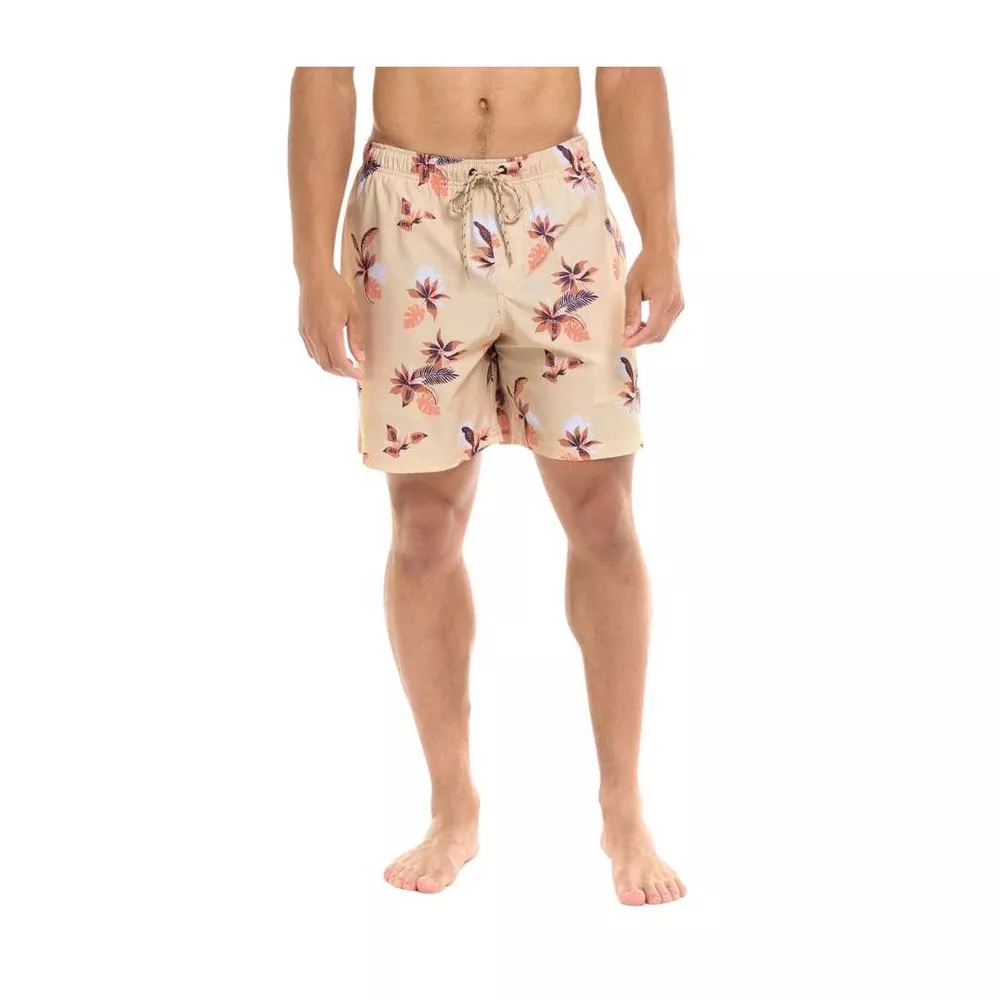 eidon-i-m-leafing-swim-trunks-chalk Eidon I'm Leafing Swim Trunks - Chalk