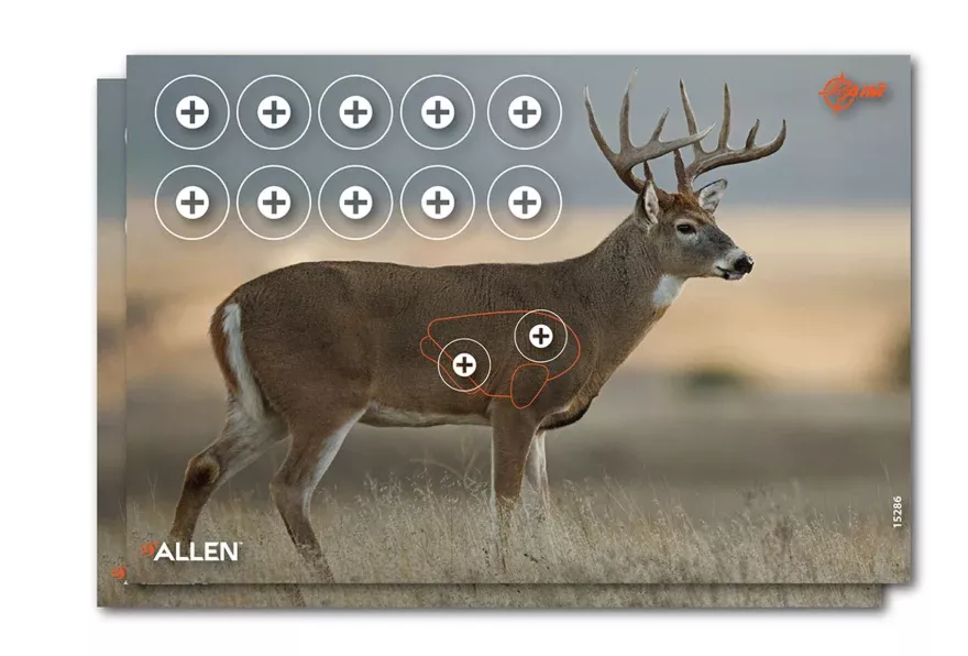 ez-aim-whitetail-deer-paper-hanging-23-x-35-multi-color-includes-pasters-2-per-p EZ-Aim Whitetail Deer Paper Hanging 23" x 35" Multi-Color Includes Pasters 2 Per Pkg