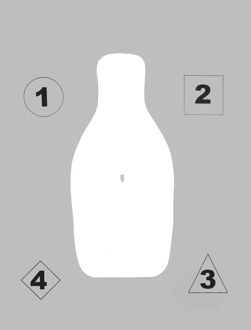 FBI-Q-R PLUS Paper Target