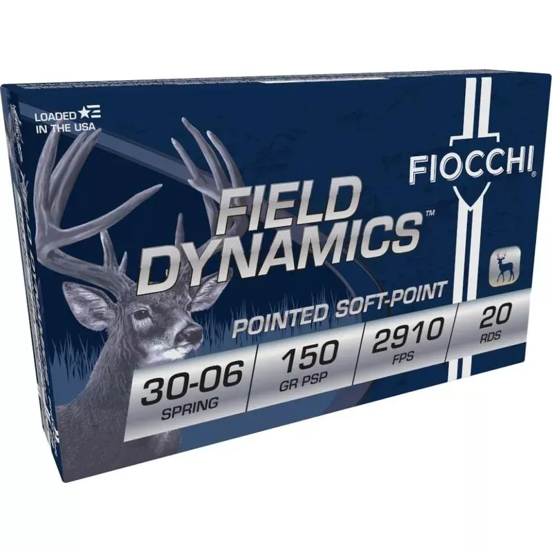 fiocchi-rifle-shooting-dynamics-30-06-springfield-soft-point Fiocchi Rifle Shooting Dynamics .30-06 Springfield Soft Point