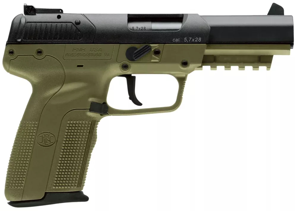 fn-five-seven-od-5-7x28mm-fn-green-pistol FN Five-seveN OD 5.7x28mm FN Green Pistol