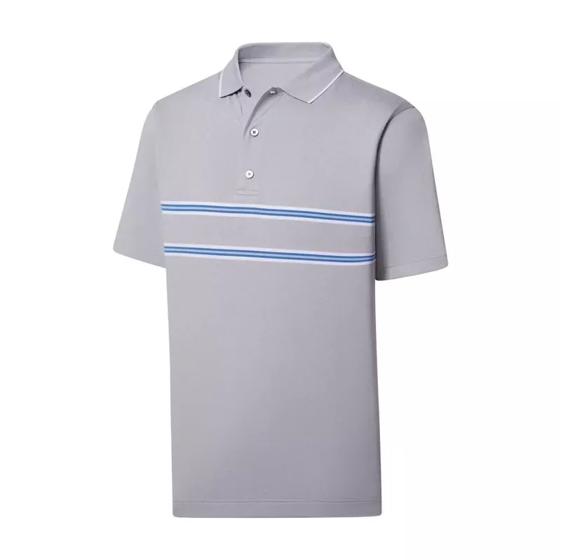 footjoy-lisle-double-bend-knit-collar-polo FootJoy Lisle Double Bend Knit Collar Polo