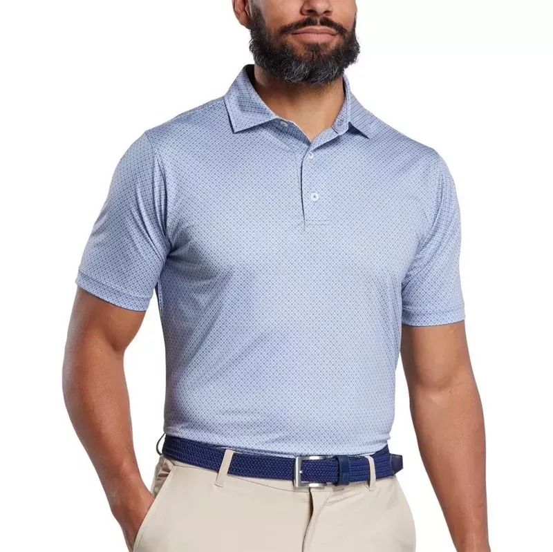 footjoy-loop-print-golf-polo FootJoy Loop Print Golf Polo