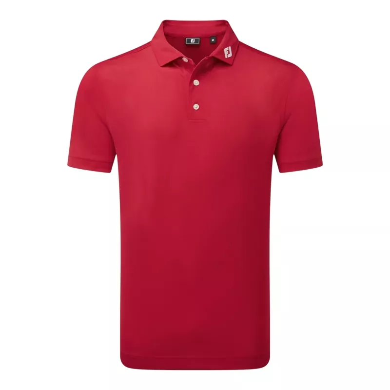 footjoy-stretch-pique-solid-golf-polo-shirt-91825 FootJoy Stretch Pique Solid Golf Polo Shirt 91825