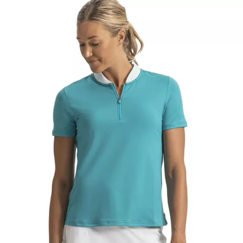 footjoy-women-s-blade-collar-zip-polo FootJoy Women’s Blade Collar Zip Polo