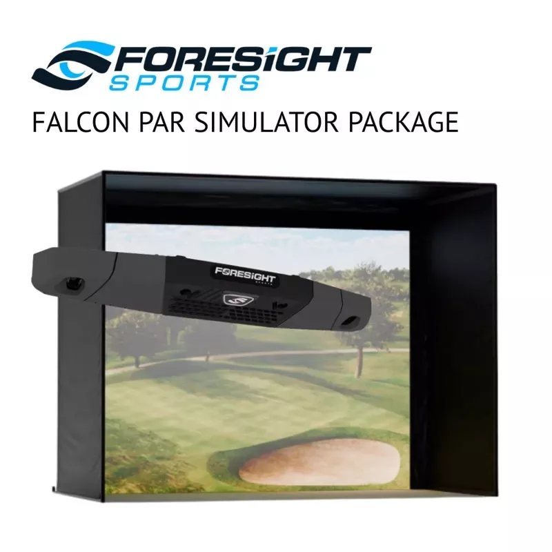foresight-falcon-golf-simulator-par-package Foresight Falcon Golf Simulator Par Package