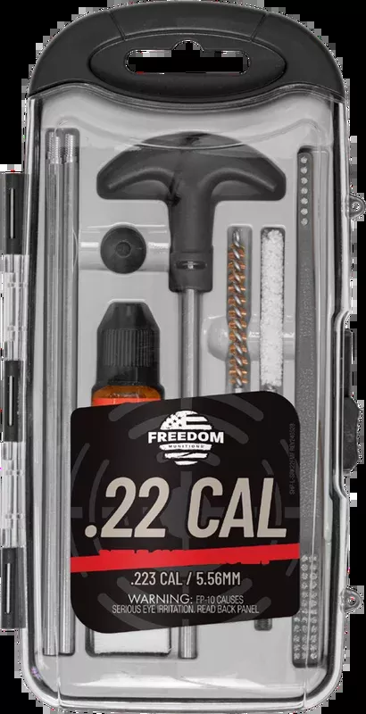 freedom-22-cal-rifle-cleaning-kit Freedom .22 Cal Rifle Cleaning Kit
