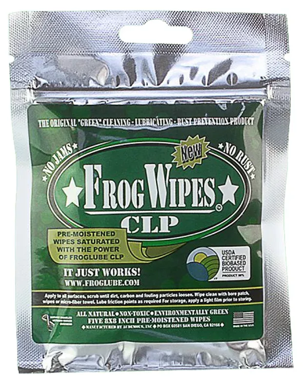 frog-lube-frog-clp-wipes-5-pack Frog Lube Frog CLP Wipes 5 Pack