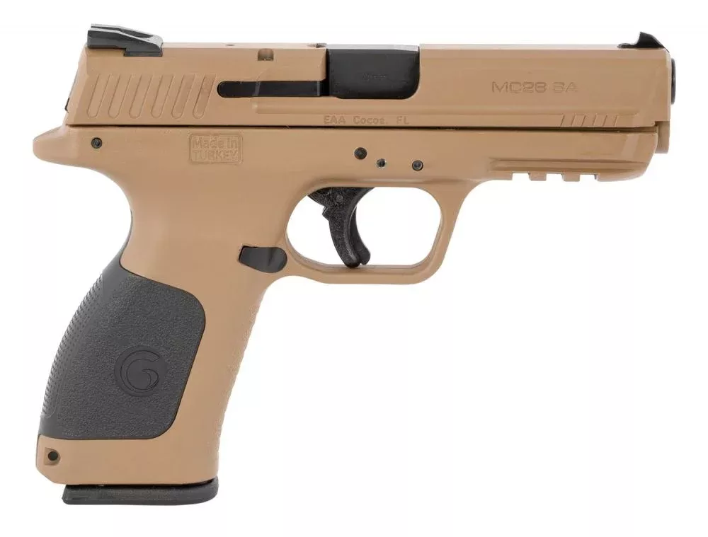 girsan-mc-28sa-9mm-flat-dark-earth-pistol Girsan MC 28SA 9mm Flat Dark Earth Pistol