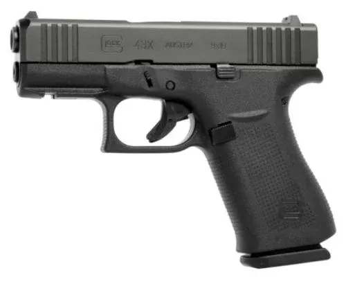 glock-43x-9mm-15-1-black-pistol Glock 43X 9mm 15+1 Black Pistol