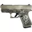 glock-43x-9mm-battleworn-slide-with-mask-pistol Glock 43X 9mm Battleworn Slide with Mask Pistol