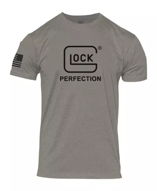 glock-perfection-tee-s-grey Glock Perfection Tee S Grey
